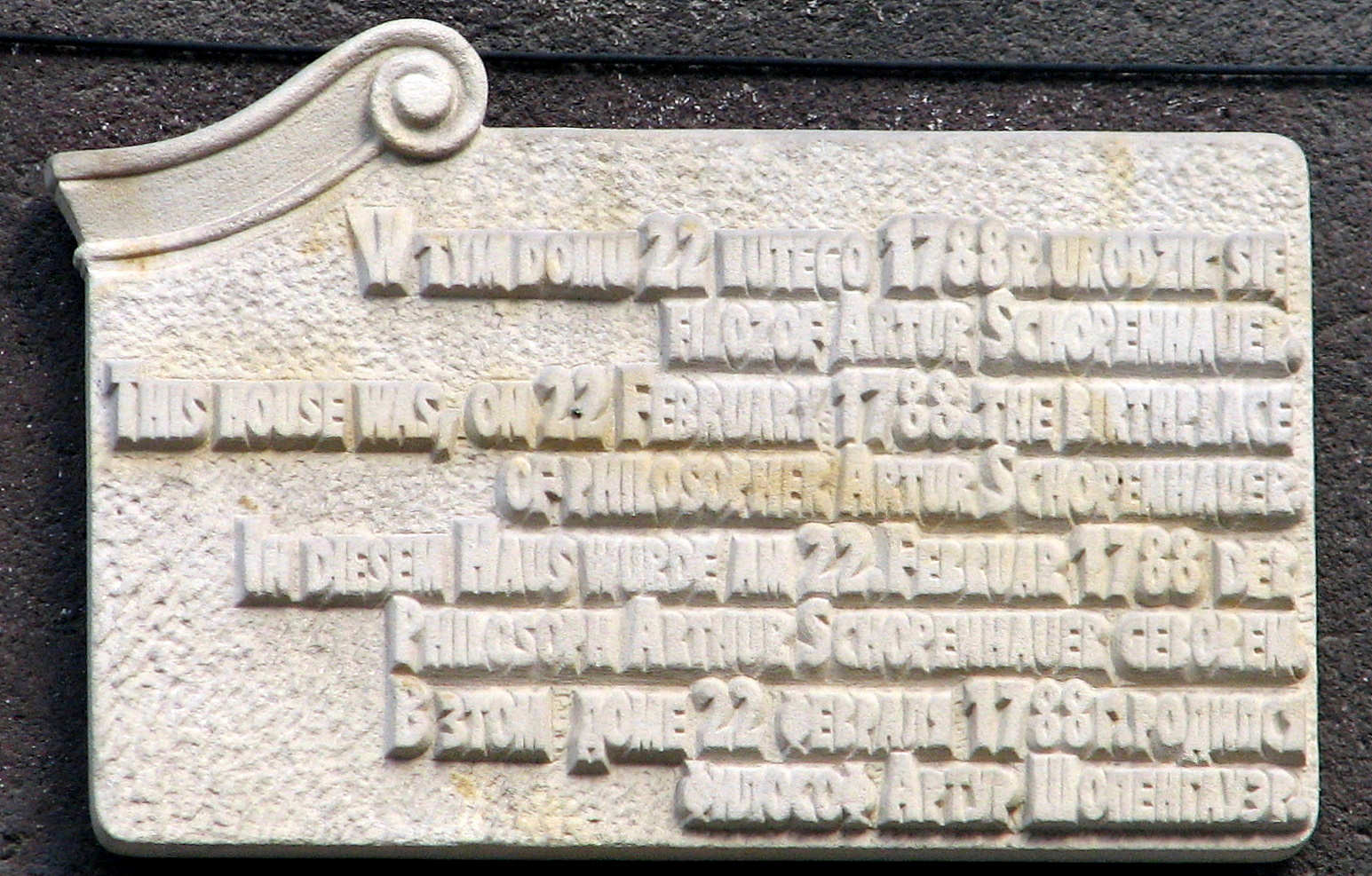plaque_commemorating_arthur_schopenhauer_at_his_birthplace