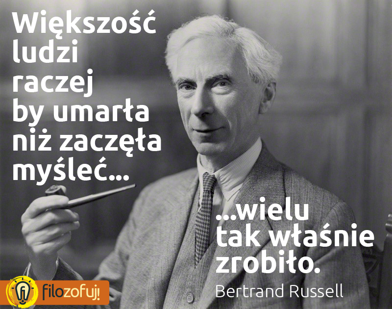 Bertrand Russell umarla