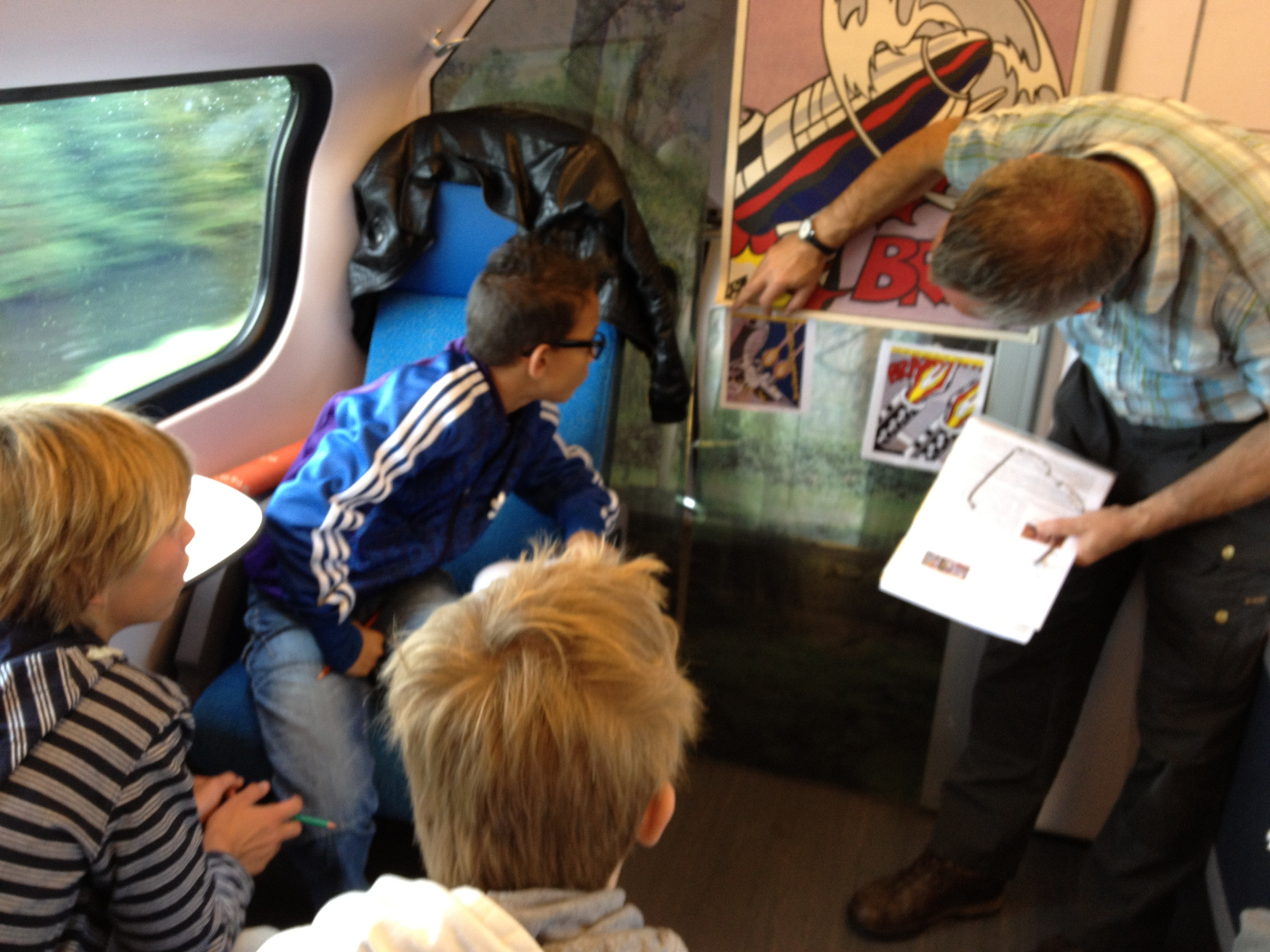Filozofowanie z dziećmi w pociągu z Pieterem Mostertem