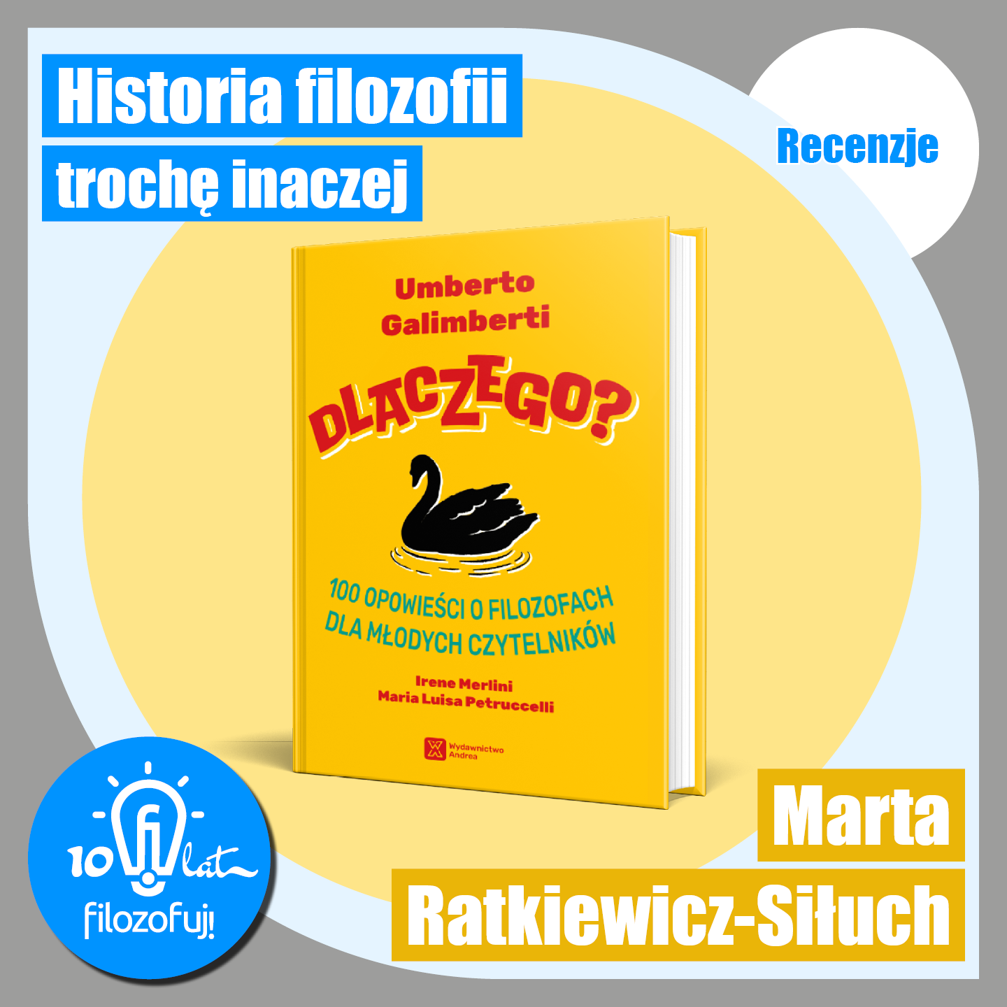 Marta Ratkiewicz-Siłuch: Historia filozofii trochę inaczej [recenzja]